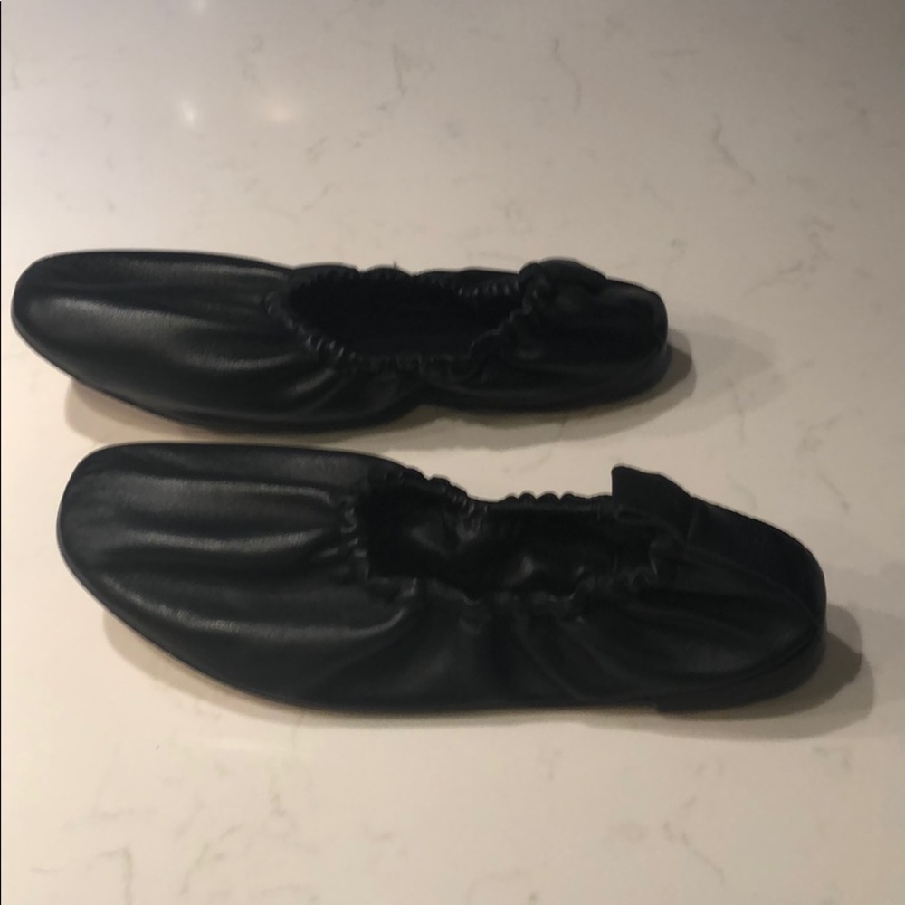 Topshop black ballet flat